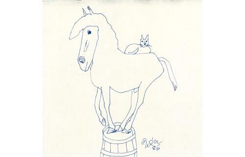 猪熊弦一郎展　猫たち Bunkamura ザ・ミュージアム-10