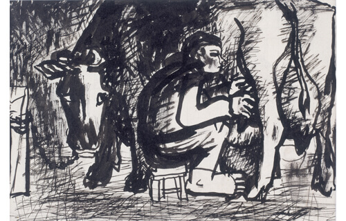 神田日勝のデッサン　Part2 神田日勝記念美術館-5