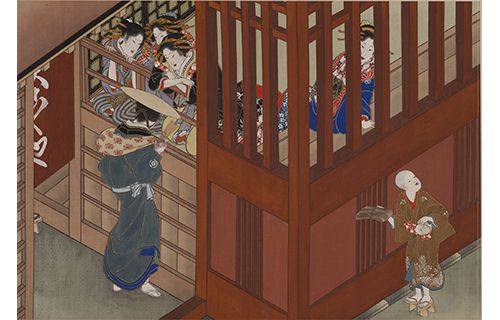 シカゴ ウェストンコレクション 肉筆浮世絵-美の競艶 浮世絵師が描いた江戸美人100選 上野の森美術館-7