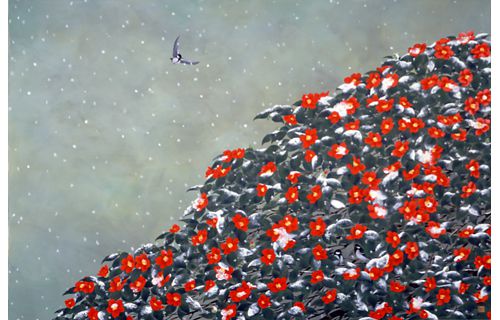 新しい年を祝う～日本画の醍醐味～ 箱根・芦ノ湖成川美術館-1