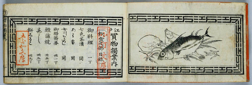 特集展示「江戸のグルメ案内」 国立歴史民俗博物館-2