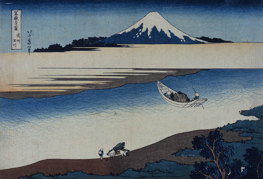 ちょっと可笑しな　ほぼ三十六景　しりあがり寿　北斎と戯れる すみだ北斎美術館-2