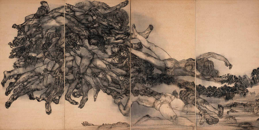 開館45周年記念展 絵画と想像力 ベルナール・ビュフェと丸木位里・俊 ベルナール・ビュフェ美術館-2