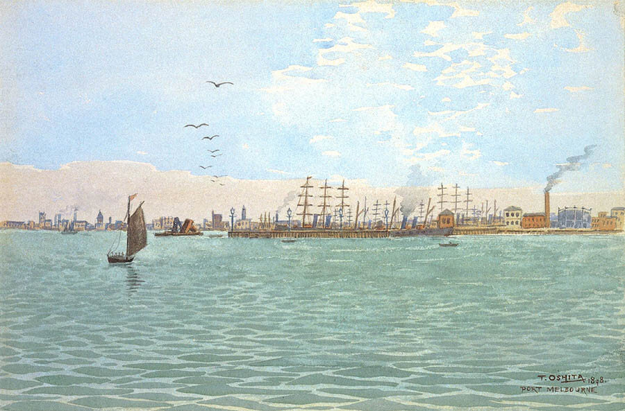 明治150年記念　水彩画家・大下藤次郎展　島根県立石見美術館コレクション 和歌山県立近代美術館-9