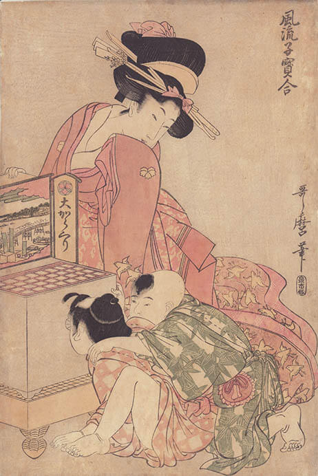 浮世絵と囲碁 静岡市東海道広重美術館-2