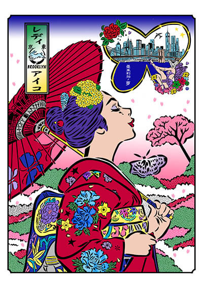 LADY GO!AIKO×江戸ガールズコレクション 静岡市東海道広重美術館-2