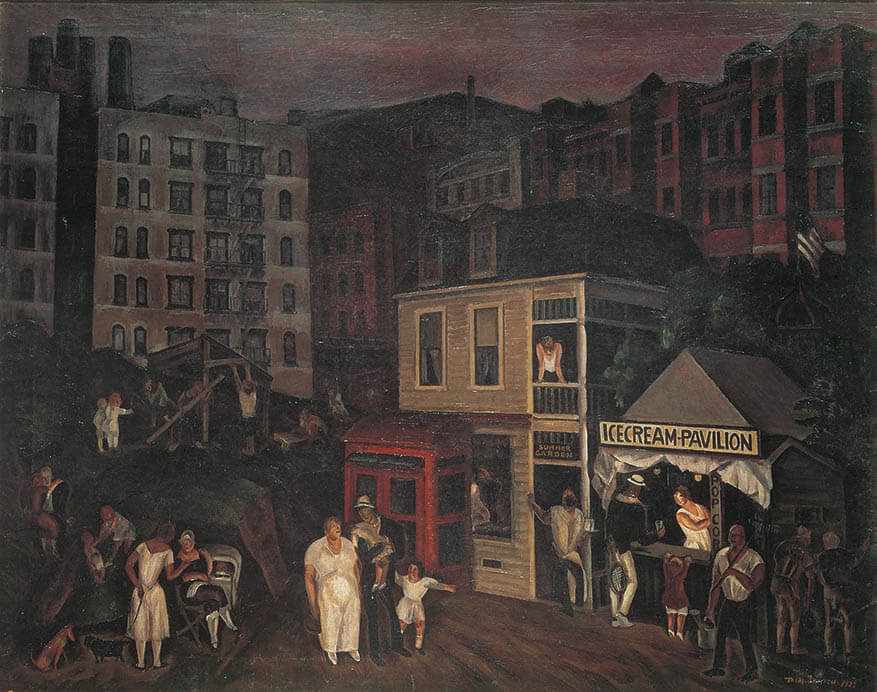 国吉康雄と清水登之　ふたつの道 栃木県立美術館-1