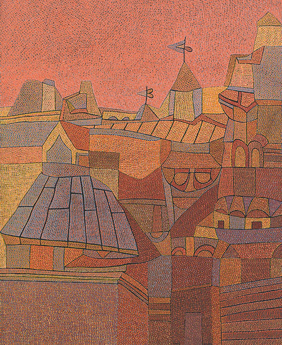 色彩の画家　オットー･ネーベル展　シャガール、カンディンスキー、クレーとともに 京都文化博物館-3