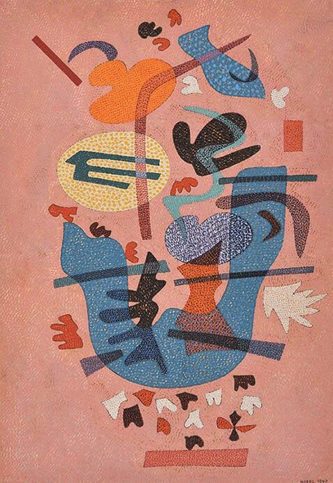 色彩の画家　オットー･ネーベル展　シャガール、カンディンスキー、クレーとともに 京都文化博物館-5