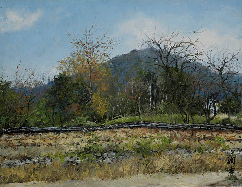 向井潤吉 民家と街道 世田谷美術館分館　向井潤吉アトリエ館-3