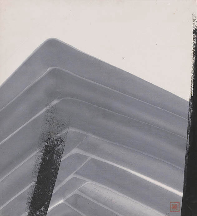 篠田桃紅　とどめ得ぬもの　墨のいろ 心のかたち 上田市立美術館-9