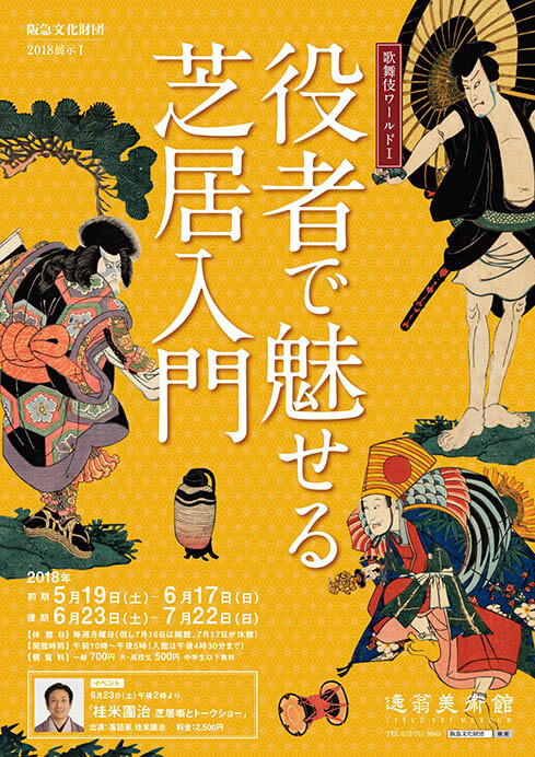 歌舞伎ワールドI 役者で魅せる芝居入門 逸翁美術館-2