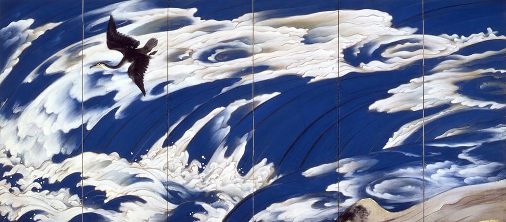 [企画展] 水を描く ―広重の雨、玉堂の清流、土牛のうずしお― 山種美術館-6