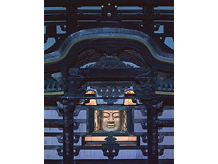 入江泰吉　冬の東大寺とお水取り