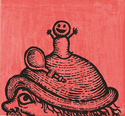 奇喜怪快 井上洋介の絵本展 安曇野ちひろ美術館-4