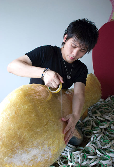 瀬畑亮 セロテープアート®展 2018 in 大垣 大垣市スイトピアセンター アートギャラリー-4