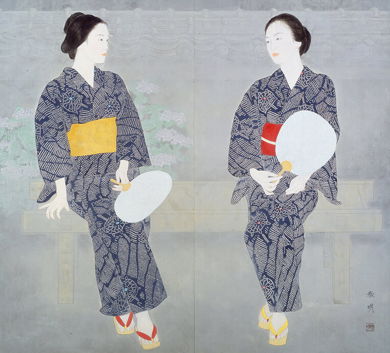 開館30周年記念展　戦後日本画の山脈　第3回 箱根・芦ノ湖成川美術館-1