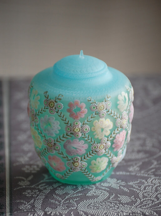 佐藤透  コアガラスの世界 ～響きあう色彩と文様　コアガラスの雅～ 北澤美術館-2