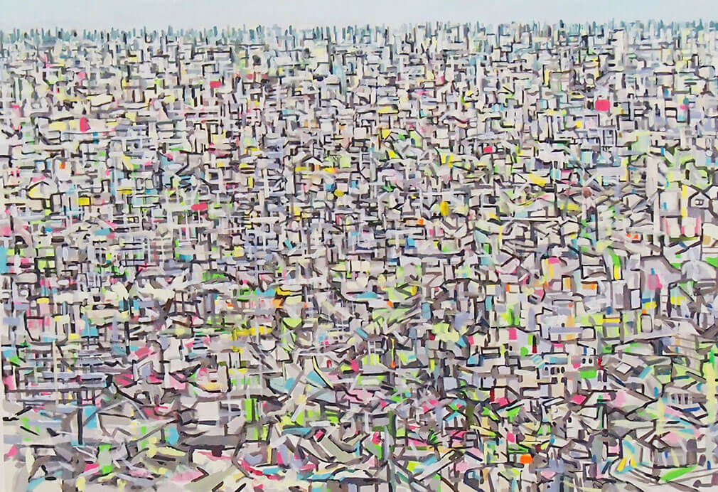 栗原祐太 作品展「稜腺と堆積」 今岡美術館-1