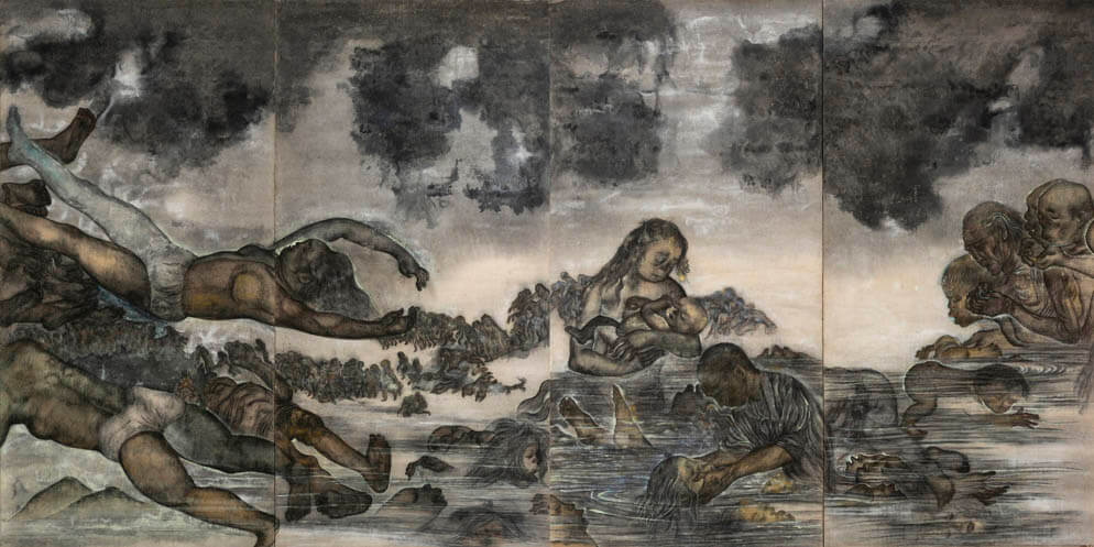 丸木位里・俊 ―《原爆の図》をよむ 広島市現代美術館-3