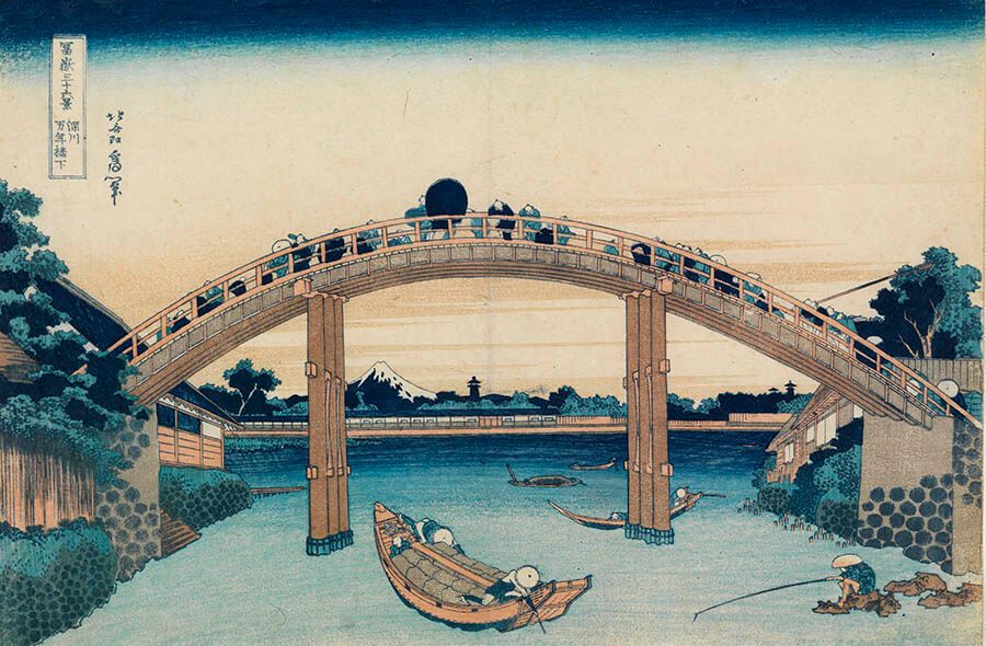 北斎の橋　すみだの橋 すみだ北斎美術館-1