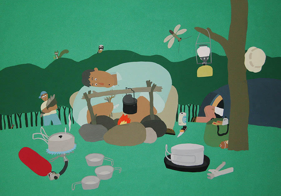 ちひろ美術館コレクション　人生 安曇野ちひろ美術館-4