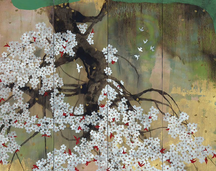 RIMPA TO NIHONGA―現代日本画に見る琳派の様相― 郷さくら美術館-6
