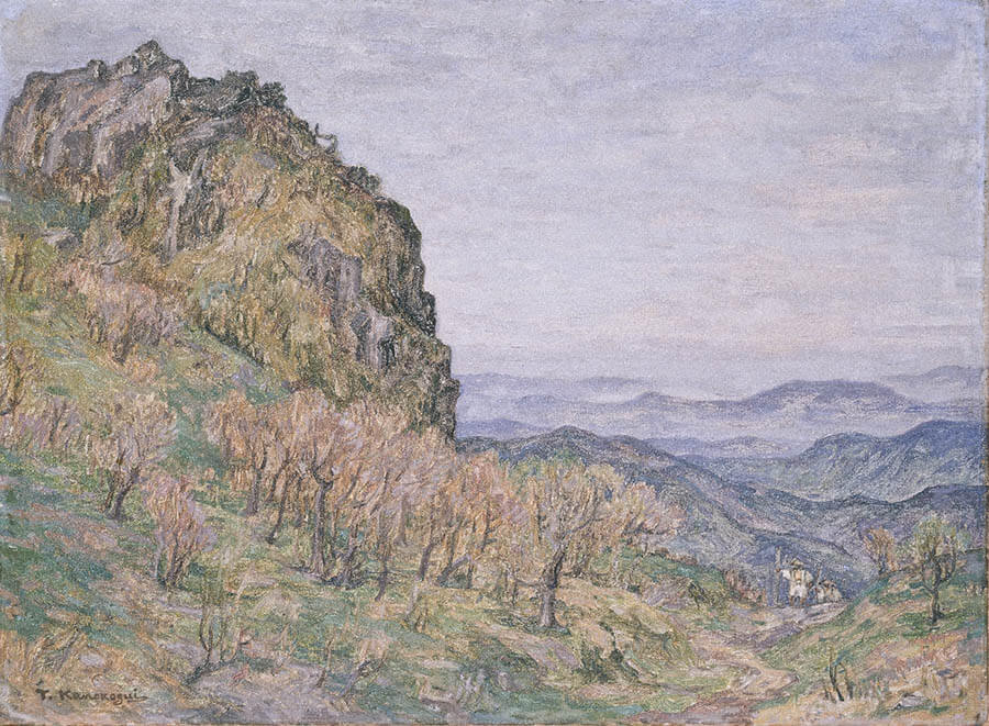 秋季展「山と樹を描く」 中野美術館-2