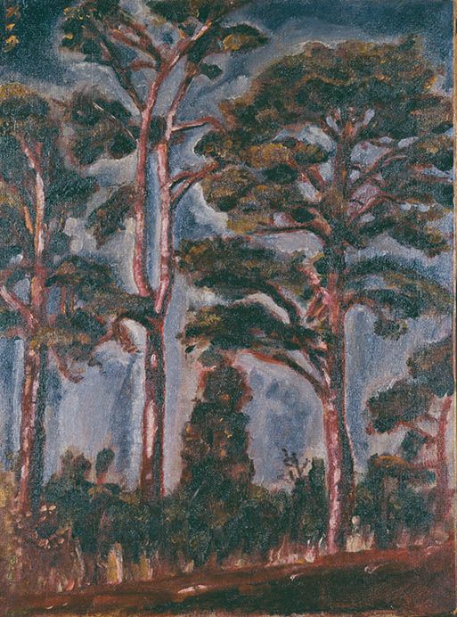 秋季展「山と樹を描く」 中野美術館-3