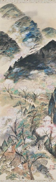 秋季展「山と樹を描く」 中野美術館-5