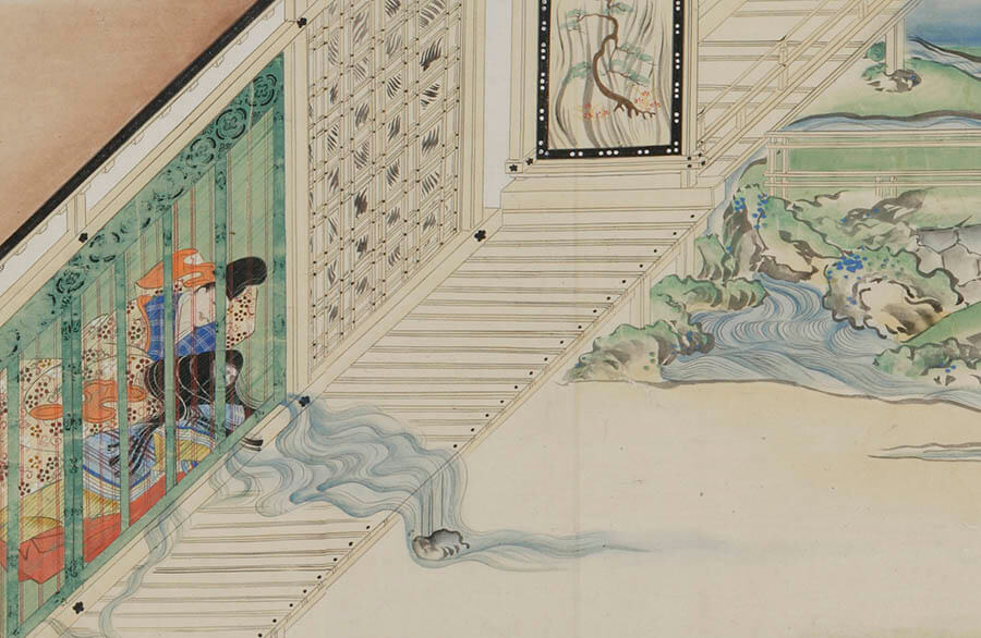 日文研コレクション　描かれた「わらい」と「こわい」展 ─ 春画・妖怪画の世界 ─ 細見美術館-3