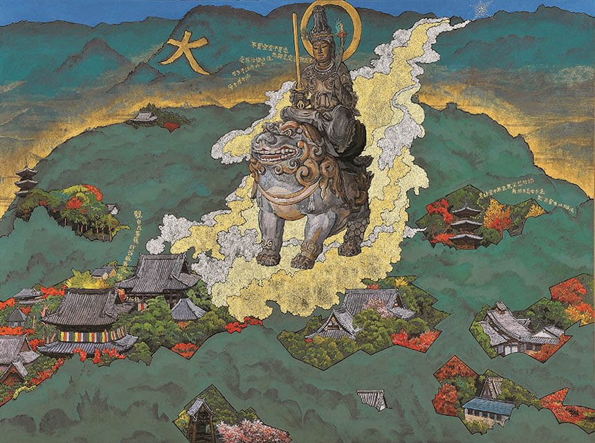 絹谷幸二 　色彩とイメージの旅 北海道立近代美術館-9