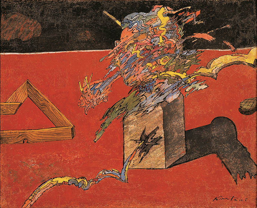 絹谷幸二 　色彩とイメージの旅 北海道立近代美術館-3