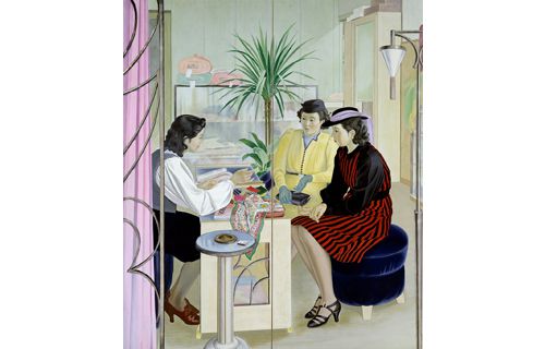 東京藝術大学コレクション　麗しきおもかげ　日本近代美術の女性像 名古屋市美術館-6