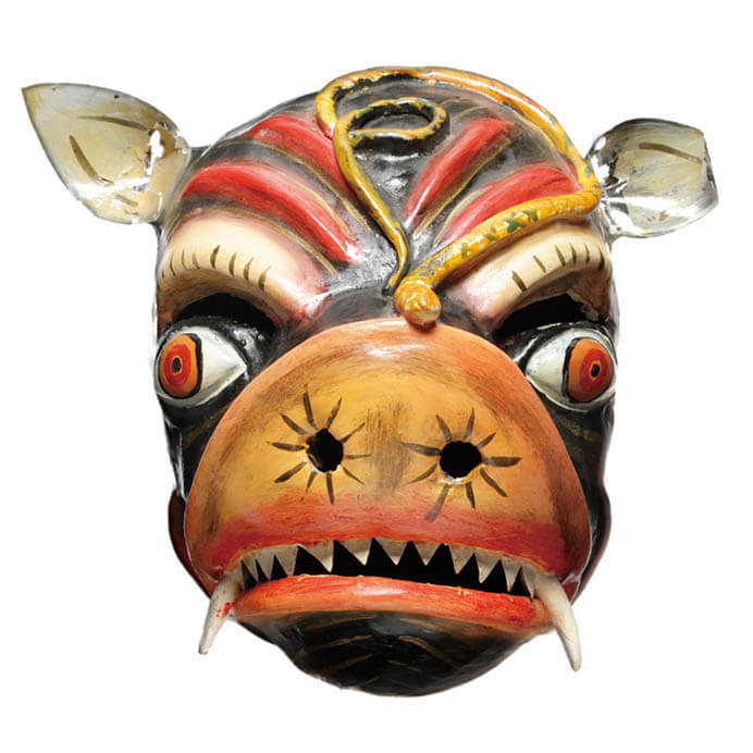 年末年始展示イベント「いのしし」 国立民族学博物館-1