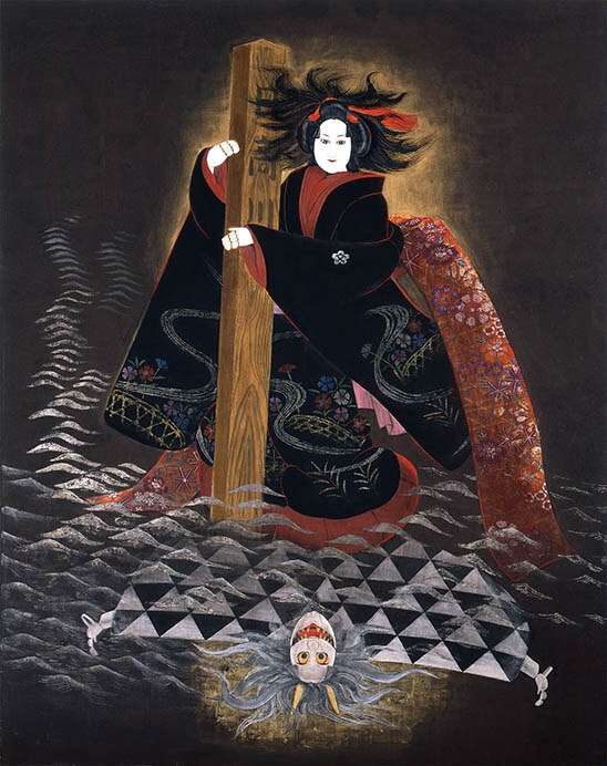 館蔵日本画 伝統芸能と音色の響き | 松岡美術館 | 美術館・展覧会情報