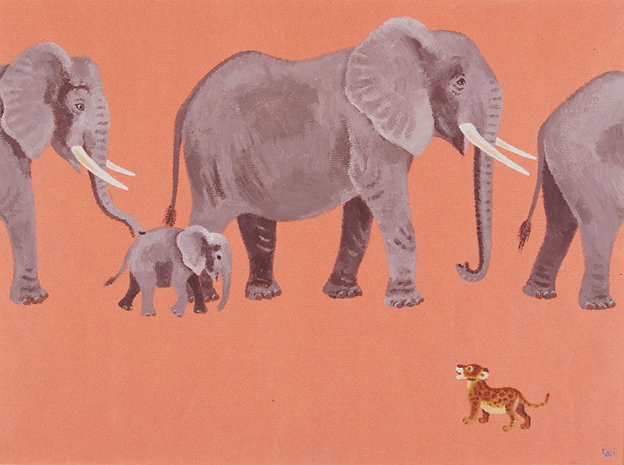 ＜企画展＞ ―童画運動の旗手― ねこの画家　安 泰（やす たい）展 安曇野ちひろ美術館-6