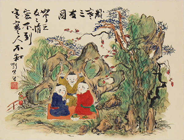 岸田劉生展　―写実から、写意へ― ひろしま美術館-7