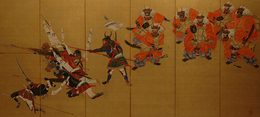 屏風爛漫 ひらく、ひろがる、つつみこむ 静岡県立美術館-17