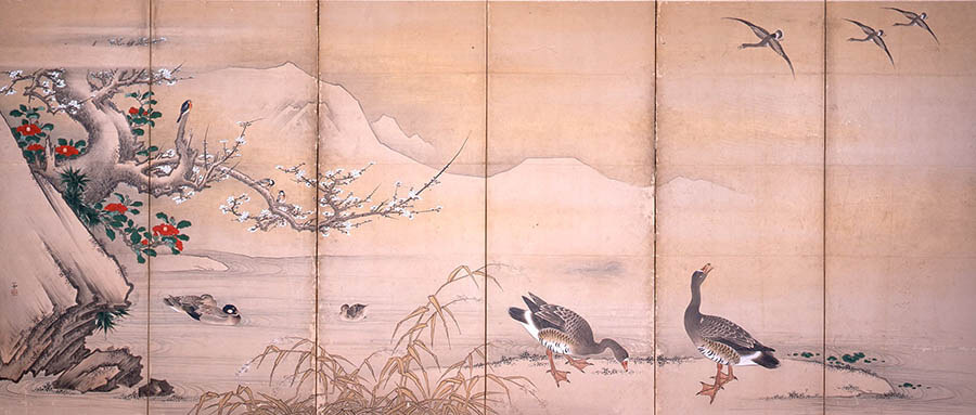 屏風爛漫 ひらく、ひろがる、つつみこむ 静岡県立美術館-6