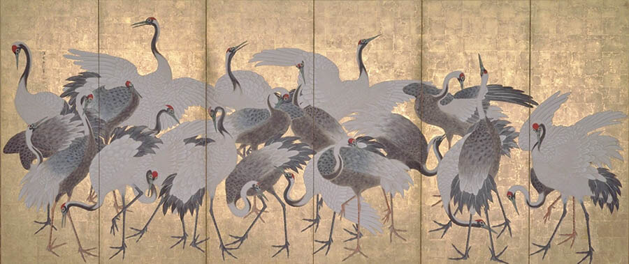 屏風爛漫 ひらく、ひろがる、つつみこむ 静岡県立美術館-9