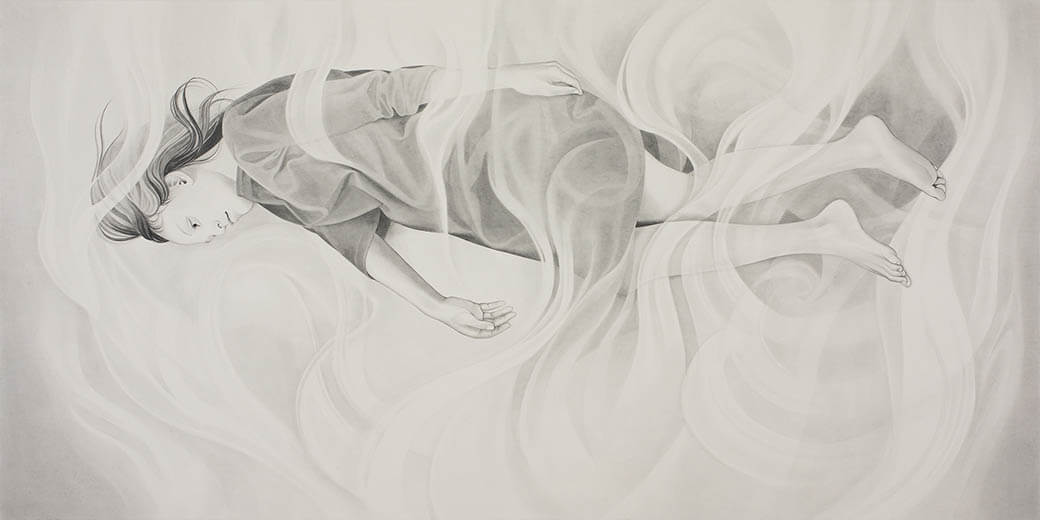 及川聡子 展「光ヒカリノノ萌キザシ」 中村屋サロン美術館-1