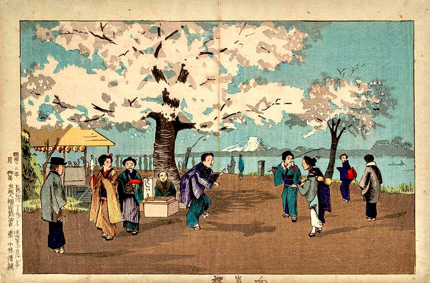 隅田川に育まれた文化　浮世絵に見る名所と美人 たばこと塩の博物館-15