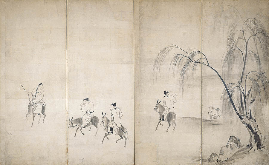 長谷川等伯展 ～屏風・襖-大画面作品を中心に～ 石川県七尾美術館-4