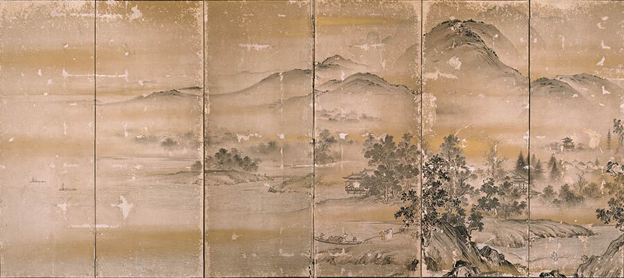 長谷川等伯展 ～屏風・襖-大画面作品を中心に～ 石川県七尾美術館-6