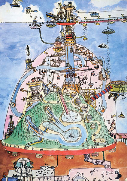 横山 宏のマシーネンクリーガー展 立体造形でみせる空想世界 八王子市夢美術館-26