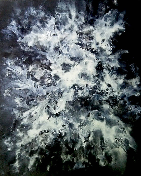 中西 學 展 －渦流のふるまい － 奈義町現代美術館-1