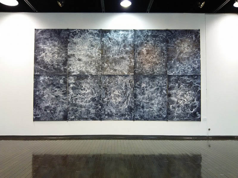 中西 學 展 －渦流のふるまい － 奈義町現代美術館-2