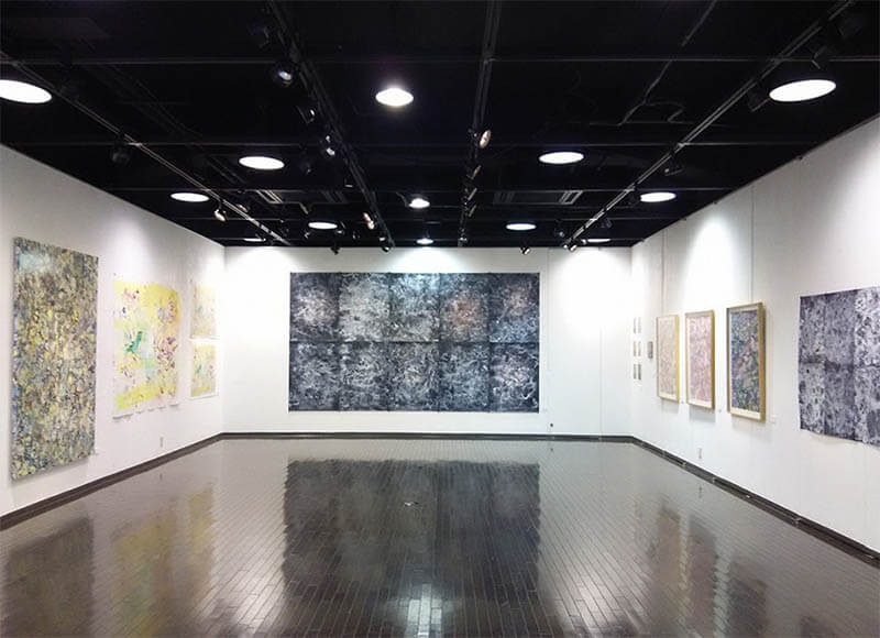 中西 學 展 －渦流のふるまい － 奈義町現代美術館-3