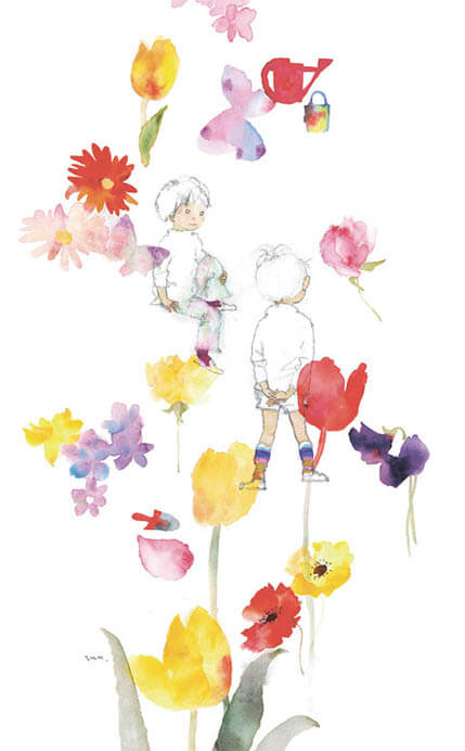 信州花フェスタ2019開催記念　ちひろ・花とともに生きて 安曇野ちひろ美術館-3